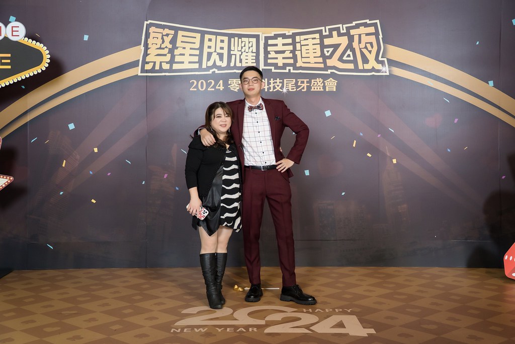 [即拍即印]2024零壹科技尾牙(橫版)-最專業的團隊完成每場完美活動攝影，拍的不只好更要快! #即時攝影