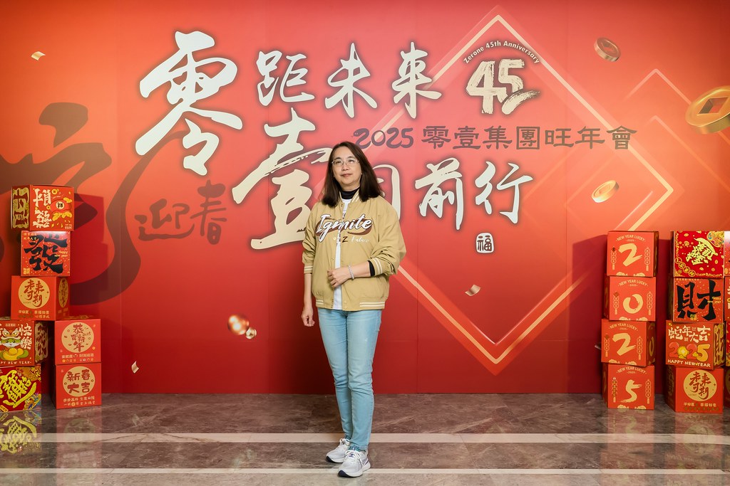 [即拍即印]2025零壹集團旺年會-最專業的團隊完成每場完美活動攝影，拍的不只好更要快! #活動拍攝