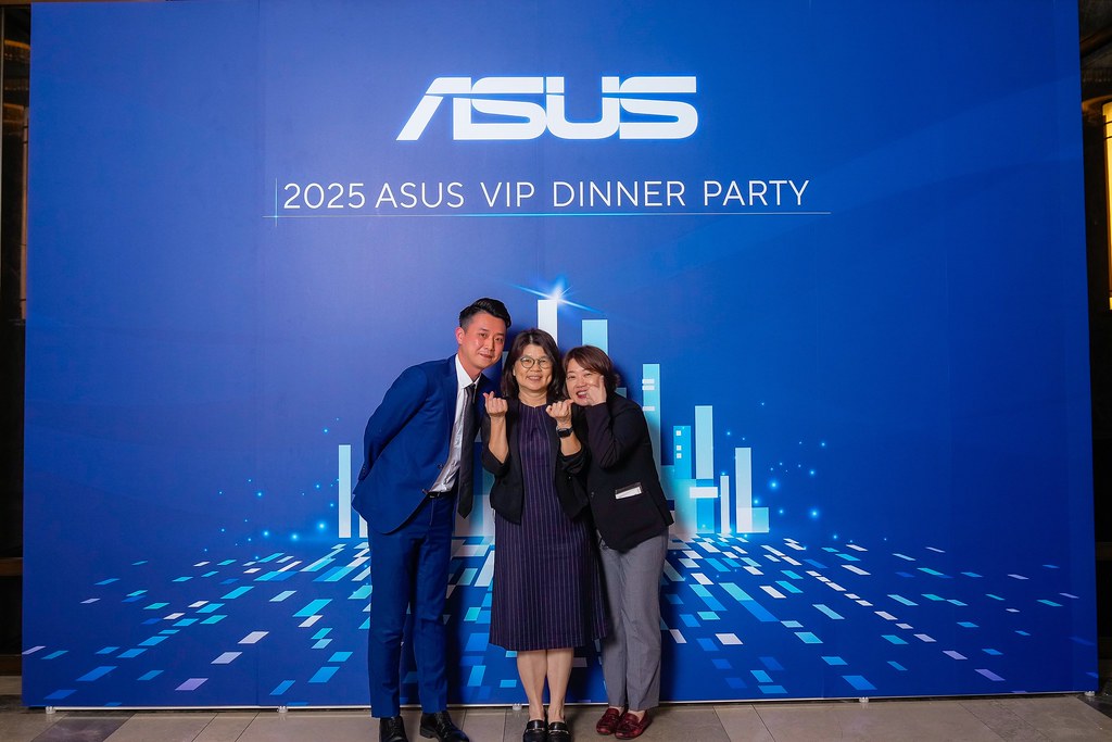 [即拍即印]2025 ASUS VIP DINNER PARTY-最專業的團隊完成每場完美活動攝影，拍的不只好更要快! #即拍即印