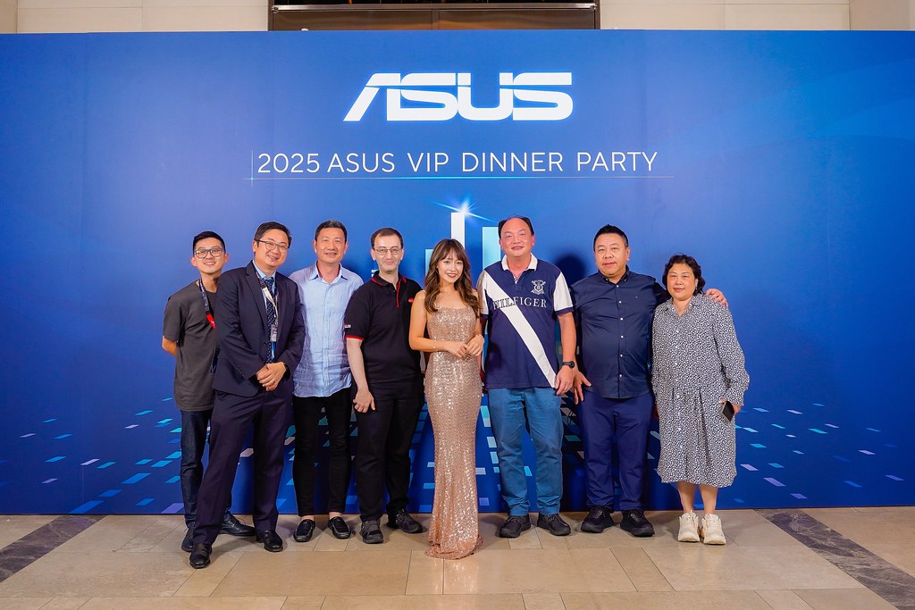 [即拍即印]2025 ASUS VIP DINNER PARTY-最專業的團隊完成每場完美活動攝影，拍的不只好更要快! #尾牙攝影