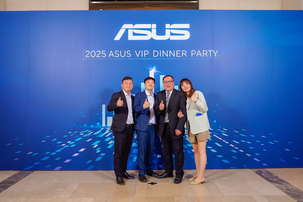 [即拍即印]2025 ASUS VIP DINNER PARTY-最專業的團隊完成每場完美活動攝影，拍的不只好更要快! #雲端攝影