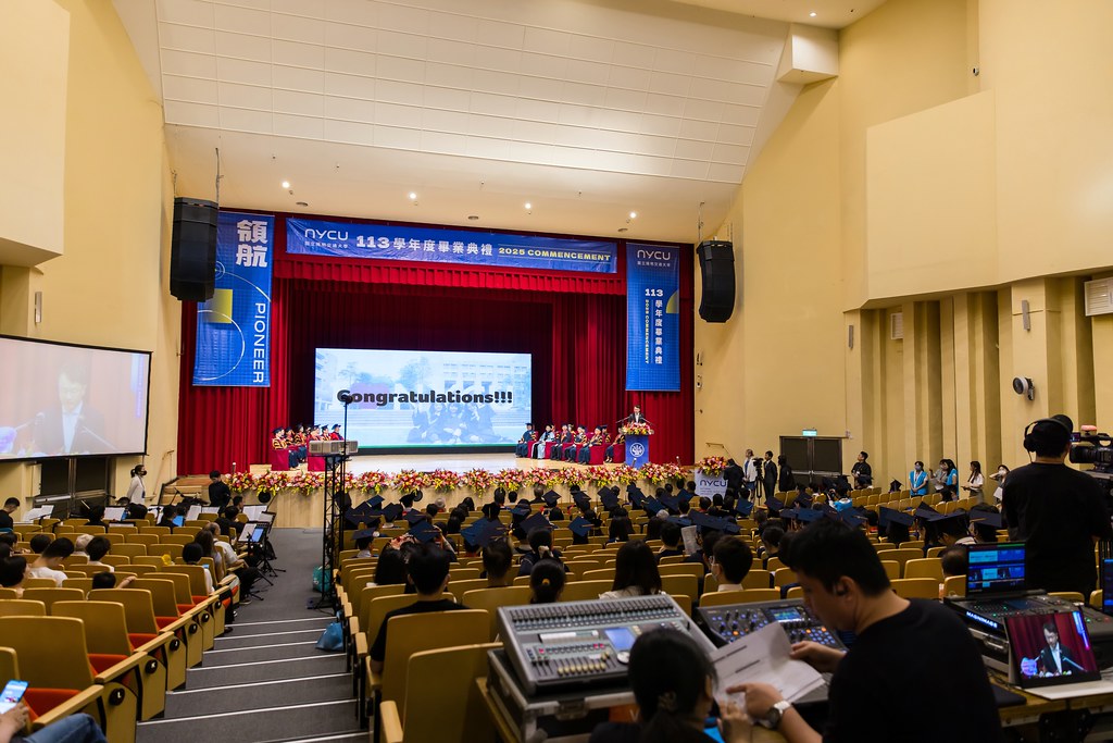 [活動攝影]2025陽明交通大學畢業典禮-最專業的團隊完成每場完美活動攝影，拍的不只好更要快! #活動拍攝