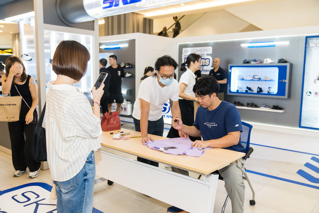 [活動攝影]2025 SKECHERS 詹子賢粉絲見面會-最專業的團隊完成每場完美活動攝影，拍的不只好更要快! #雲端攝影
