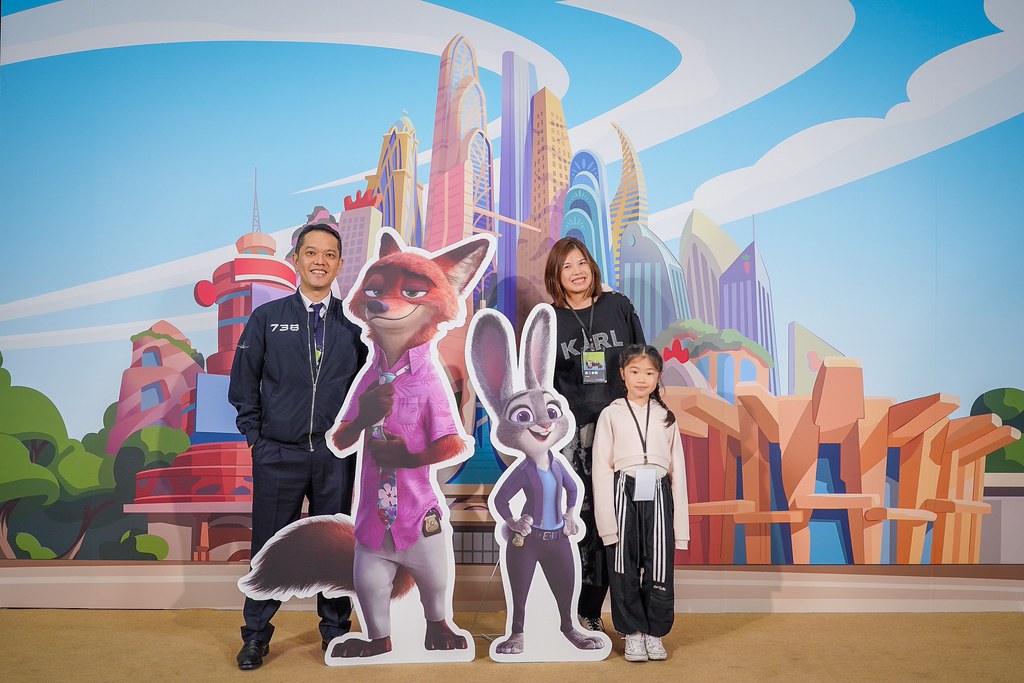 [即拍即印]中華航空動物方城市2主題彩繪機-最專業的團隊完成每場完美活動攝影，拍的不只好更要快! #即時攝影