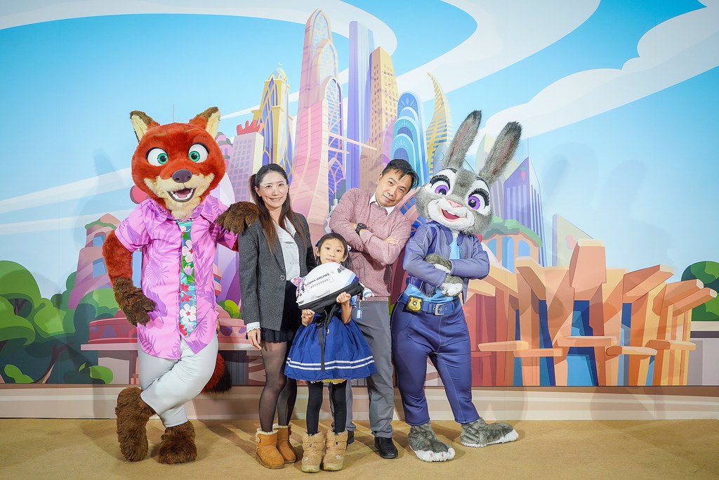 [即拍即印]中華航空動物方城市2主題彩繪機-最專業的團隊完成每場完美活動攝影，拍的不只好更要快! #即時攝影