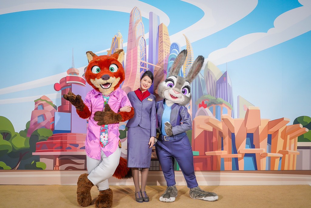 [即拍即印]中華航空動物方城市2主題彩繪機-最專業的團隊完成每場完美活動攝影，拍的不只好更要快! #雲端攝影