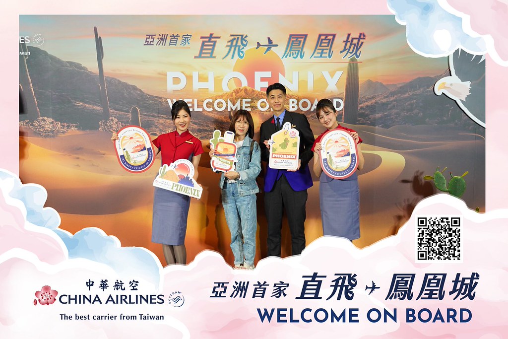 [即拍即印]中華航空首飛鳳凰城啟航儀式-最專業的團隊完成每場完美活動攝影，拍的不只好更要快! #活動攝影