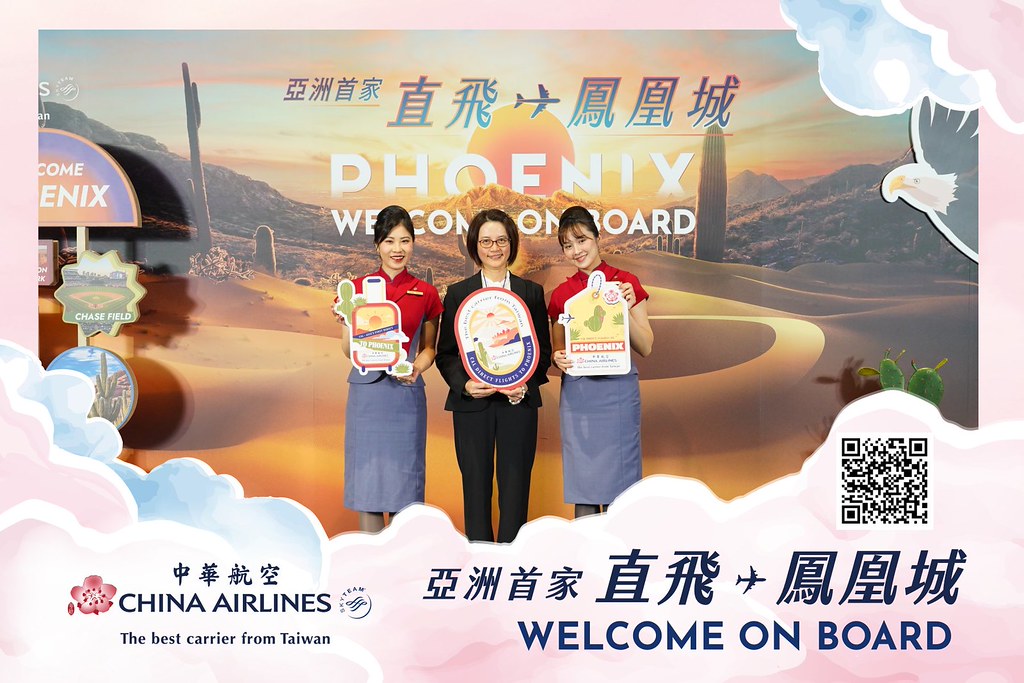 [即拍即印]中華航空首飛鳳凰城啟航儀式-最專業的團隊完成每場完美活動攝影，拍的不只好更要快! #活動拍攝