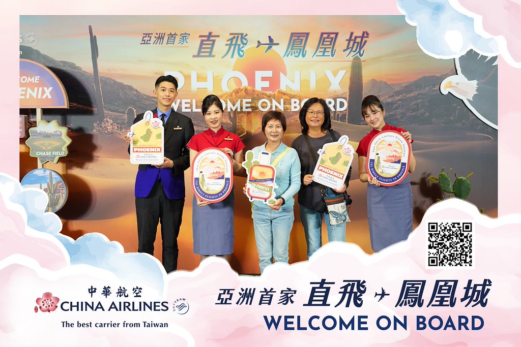 [即拍即印]中華航空首飛鳳凰城啟航儀式-最專業的團隊完成每場完美活動攝影，拍的不只好更要快! #活動拍攝