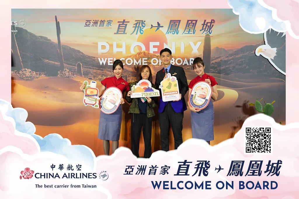 [即拍即印]中華航空首飛鳳凰城啟航儀式-最專業的團隊完成每場完美活動攝影，拍的不只好更要快! #活動攝影