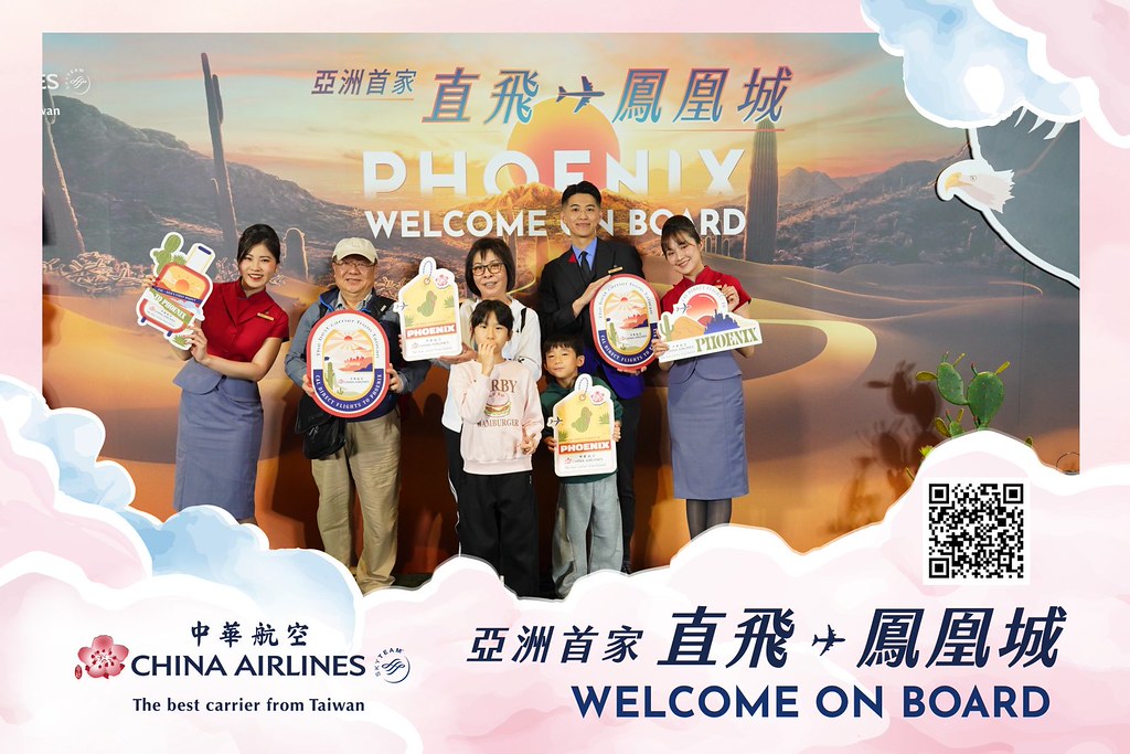 [即拍即印]中華航空首飛鳳凰城啟航儀式-最專業的團隊完成每場完美活動攝影，拍的不只好更要快! #即時攝影