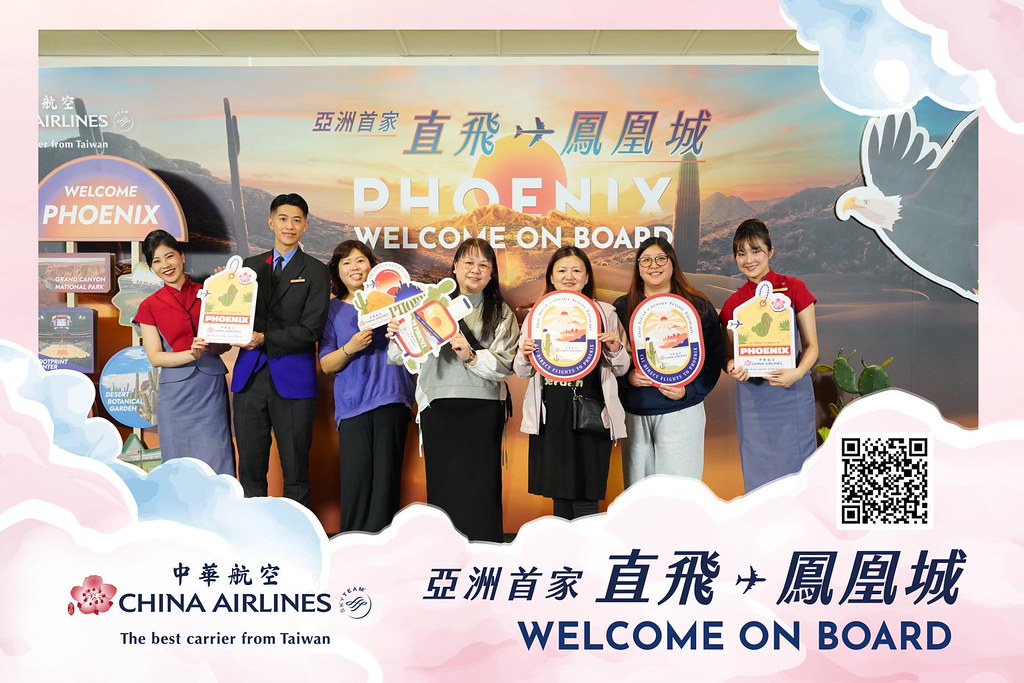 [即拍即印]中華航空首飛鳳凰城啟航儀式-最專業的團隊完成每場完美活動攝影，拍的不只好更要快! #尾牙攝影