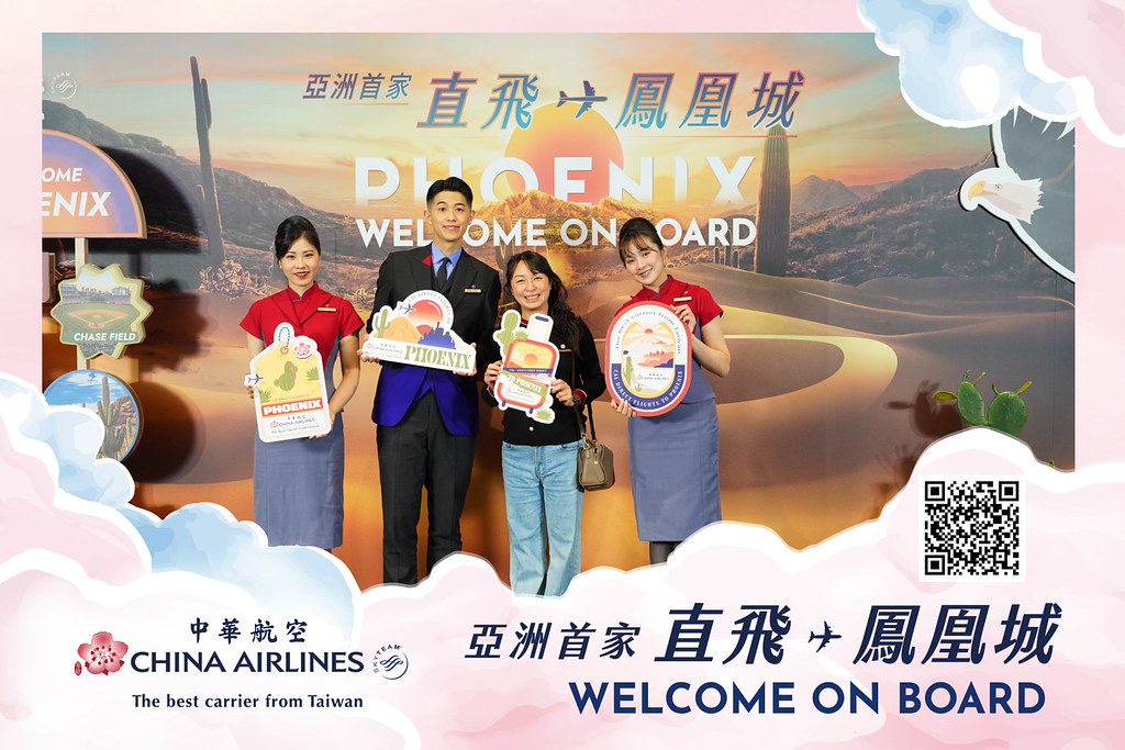 [即拍即印]中華航空首飛鳳凰城啟航儀式-最專業的團隊完成每場完美活動攝影，拍的不只好更要快! #即拍即印