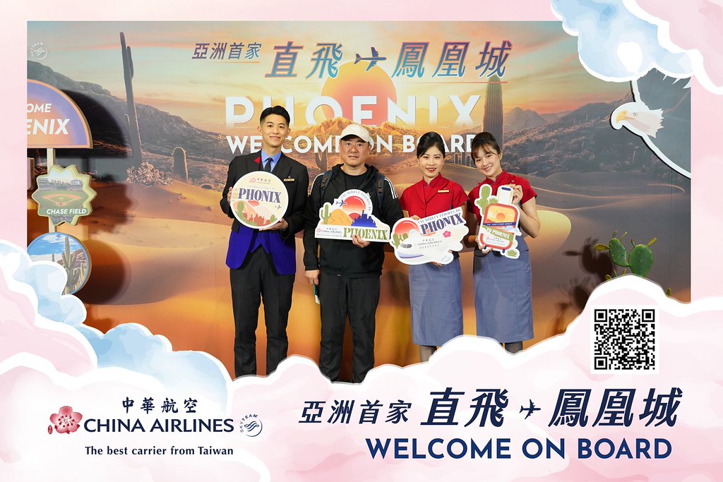 [即拍即印]中華航空首飛鳳凰城啟航儀式-最專業的團隊完成每場完美活動攝影，拍的不只好更要快! #活動拍立得
