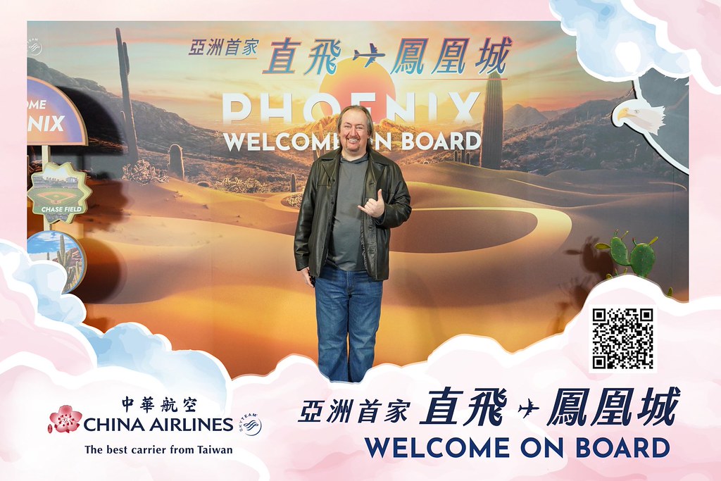 [即拍即印]中華航空首飛鳳凰城啟航儀式-最專業的團隊完成每場完美活動攝影，拍的不只好更要快! #活動拍立得