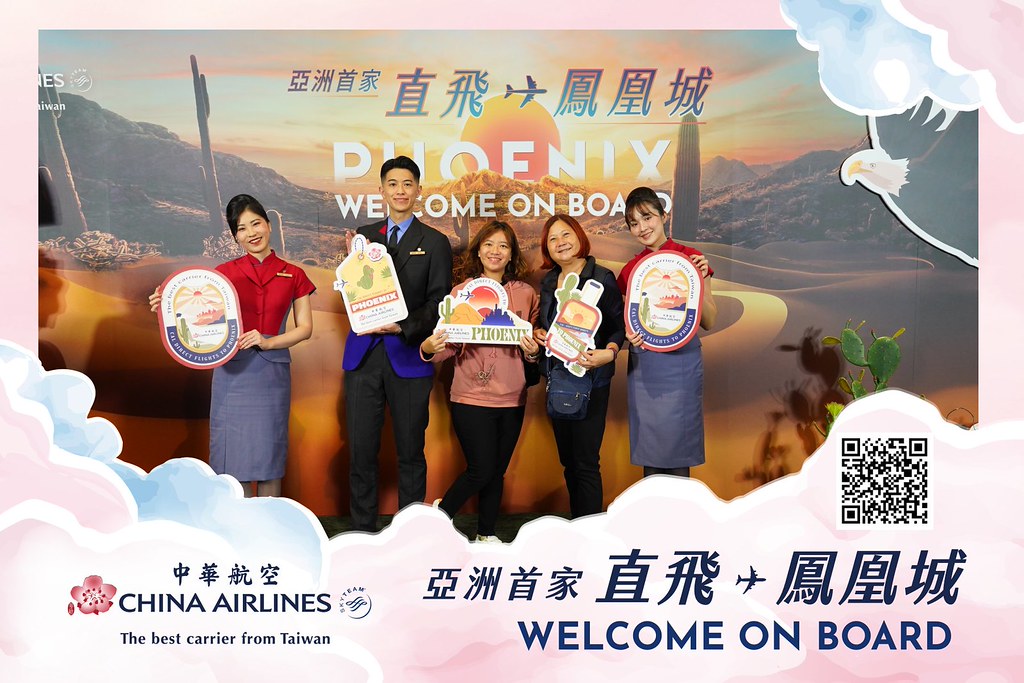 [即拍即印]中華航空首飛鳳凰城啟航儀式-最專業的團隊完成每場完美活動攝影，拍的不只好更要快! #即拍即印