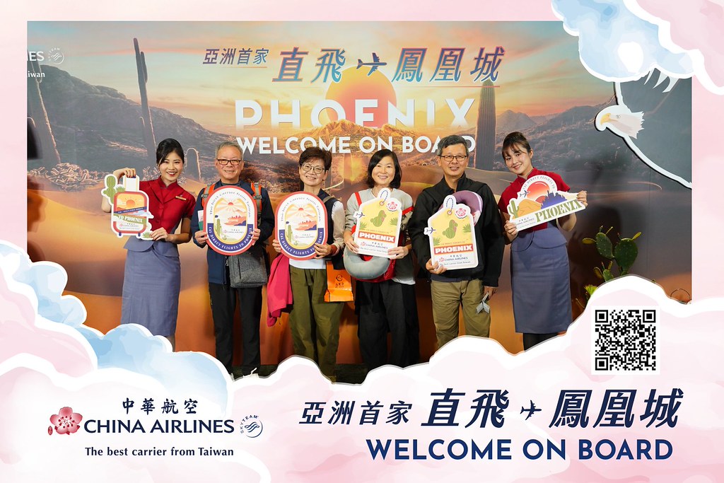 [即拍即印]中華航空首飛鳳凰城啟航儀式-最專業的團隊完成每場完美活動攝影，拍的不只好更要快! #活動拍攝