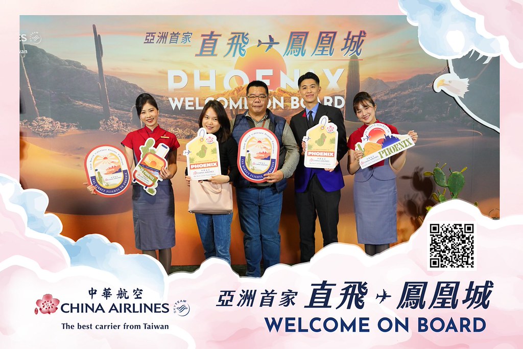 [即拍即印]中華航空首飛鳳凰城啟航儀式-最專業的團隊完成每場完美活動攝影，拍的不只好更要快! #即拍即印