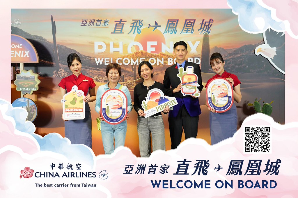 [即拍即印]中華航空首飛鳳凰城啟航儀式-最專業的團隊完成每場完美活動攝影，拍的不只好更要快! #活動拍立得