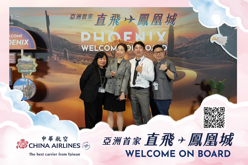 [即拍即印]中華航空首飛鳳凰城啟航儀式-最專業的團隊完成每場完美活動攝影，拍的不只好更要快! #即拍即印