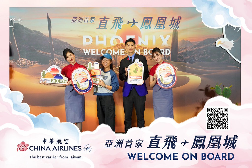 [即拍即印]中華航空首飛鳳凰城啟航儀式-最專業的團隊完成每場完美活動攝影，拍的不只好更要快! #即拍即印