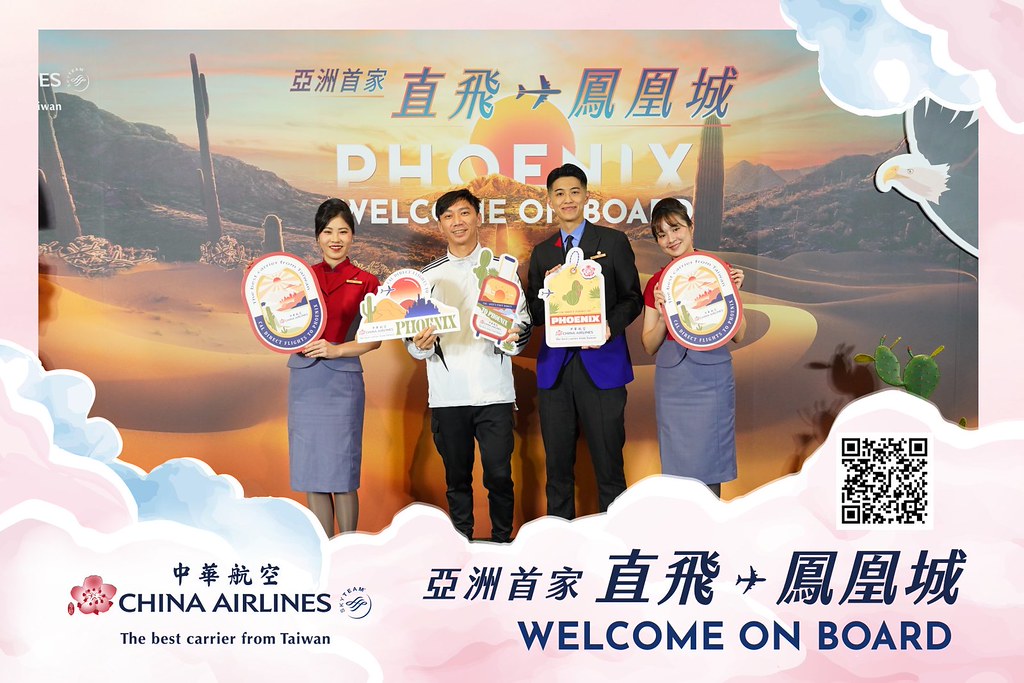 [即拍即印]中華航空首飛鳳凰城啟航儀式-最專業的團隊完成每場完美活動攝影，拍的不只好更要快! #即拍即印
