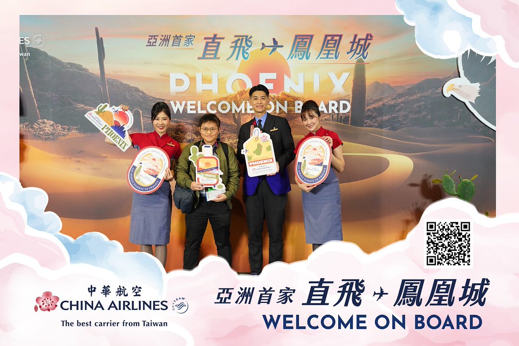 [即拍即印]中華航空首飛鳳凰城啟航儀式-最專業的團隊完成每場完美活動攝影，拍的不只好更要快! #活動攝影