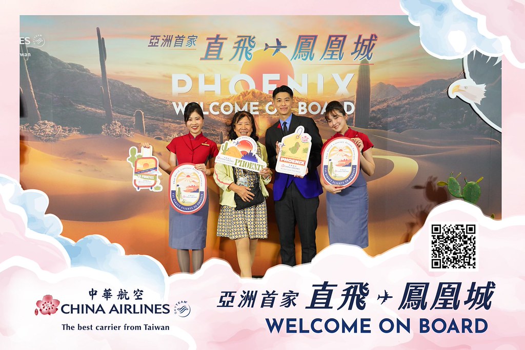 [即拍即印]中華航空首飛鳳凰城啟航儀式-最專業的團隊完成每場完美活動攝影，拍的不只好更要快! #即拍即印