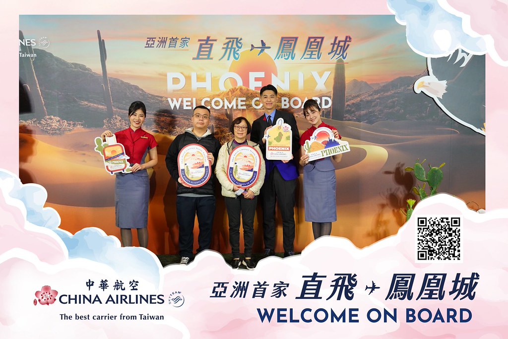 [即拍即印]中華航空首飛鳳凰城啟航儀式-最專業的團隊完成每場完美活動攝影，拍的不只好更要快! #活動攝影