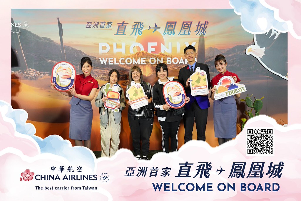 [即拍即印]中華航空首飛鳳凰城啟航儀式-最專業的團隊完成每場完美活動攝影，拍的不只好更要快! #即拍即印
