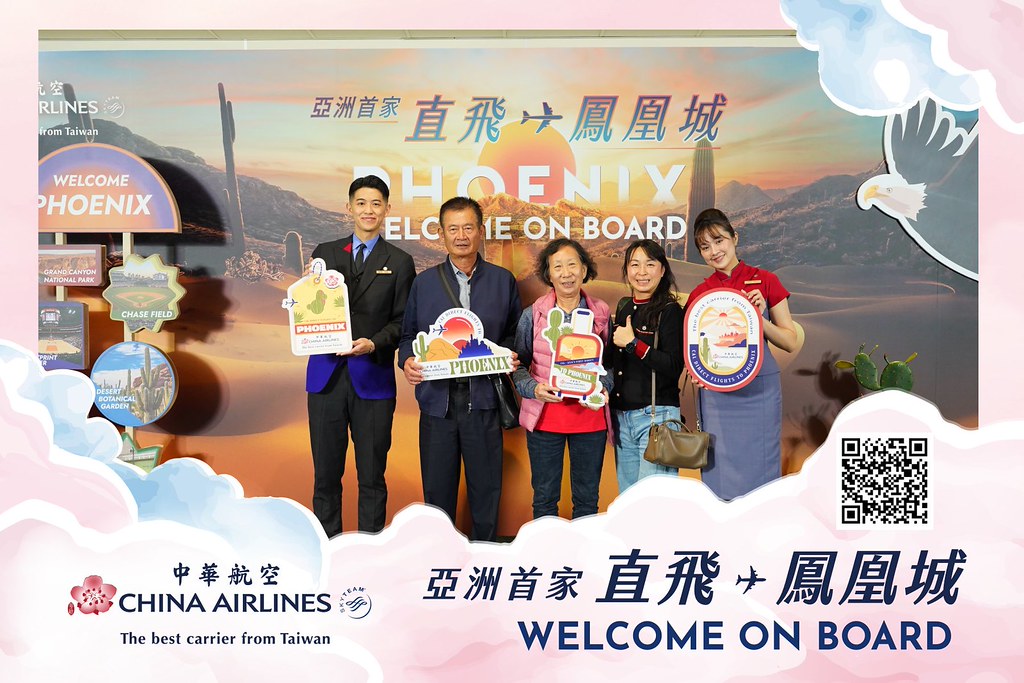 [即拍即印]中華航空首飛鳳凰城啟航儀式-最專業的團隊完成每場完美活動攝影，拍的不只好更要快! #活動拍攝