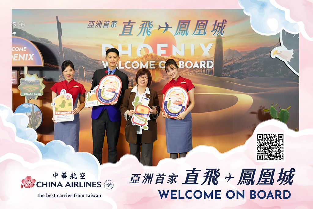 [即拍即印]中華航空首飛鳳凰城啟航儀式-最專業的團隊完成每場完美活動攝影，拍的不只好更要快! #即拍即印
