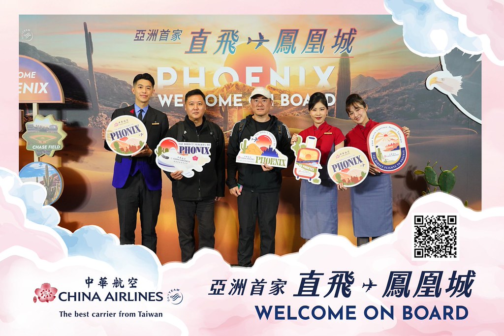 [即拍即印]中華航空首飛鳳凰城啟航儀式-最專業的團隊完成每場完美活動攝影，拍的不只好更要快! #活動攝影