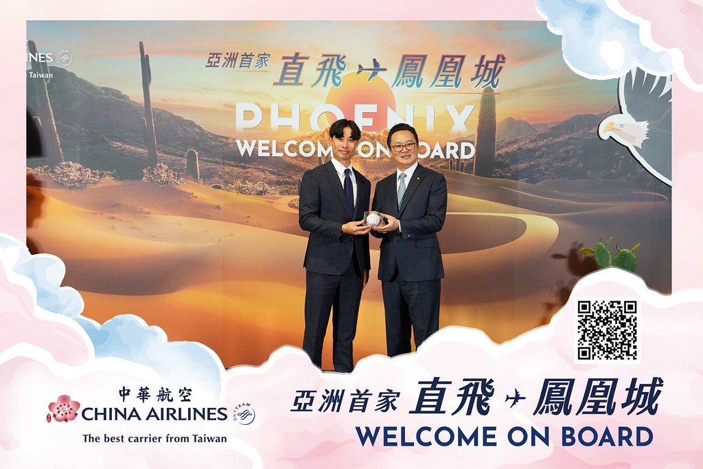 [即拍即印]中華航空首飛鳳凰城啟航儀式-最專業的團隊完成每場完美活動攝影，拍的不只好更要快! #雲端攝影