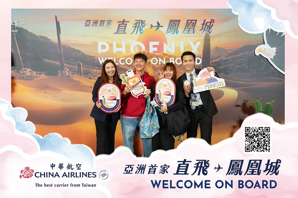 [即拍即印]中華航空首飛鳳凰城啟航儀式-最專業的團隊完成每場完美活動攝影，拍的不只好更要快! #活動攝影