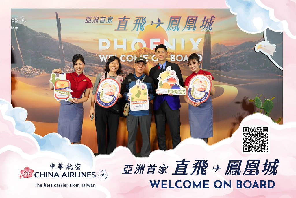 [即拍即印]中華航空首飛鳳凰城啟航儀式-最專業的團隊完成每場完美活動攝影，拍的不只好更要快! #活動攝影
