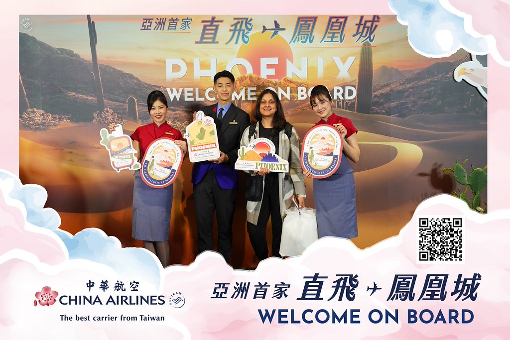 [即拍即印]中華航空首飛鳳凰城啟航儀式-最專業的團隊完成每場完美活動攝影，拍的不只好更要快! #尾牙攝影