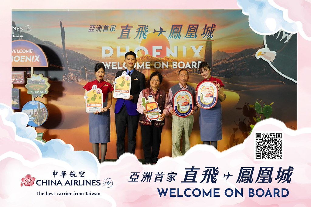 [即拍即印]中華航空首飛鳳凰城啟航儀式-最專業的團隊完成每場完美活動攝影，拍的不只好更要快! #活動攝影