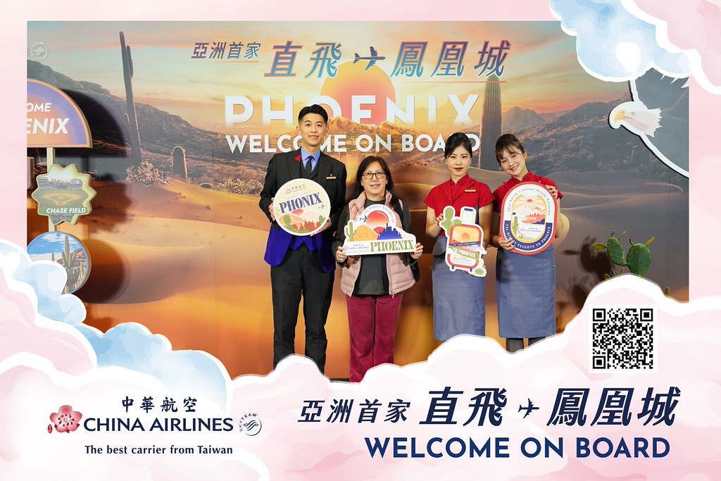 [即拍即印]中華航空首飛鳳凰城啟航儀式-最專業的團隊完成每場完美活動攝影，拍的不只好更要快! #活動拍立得