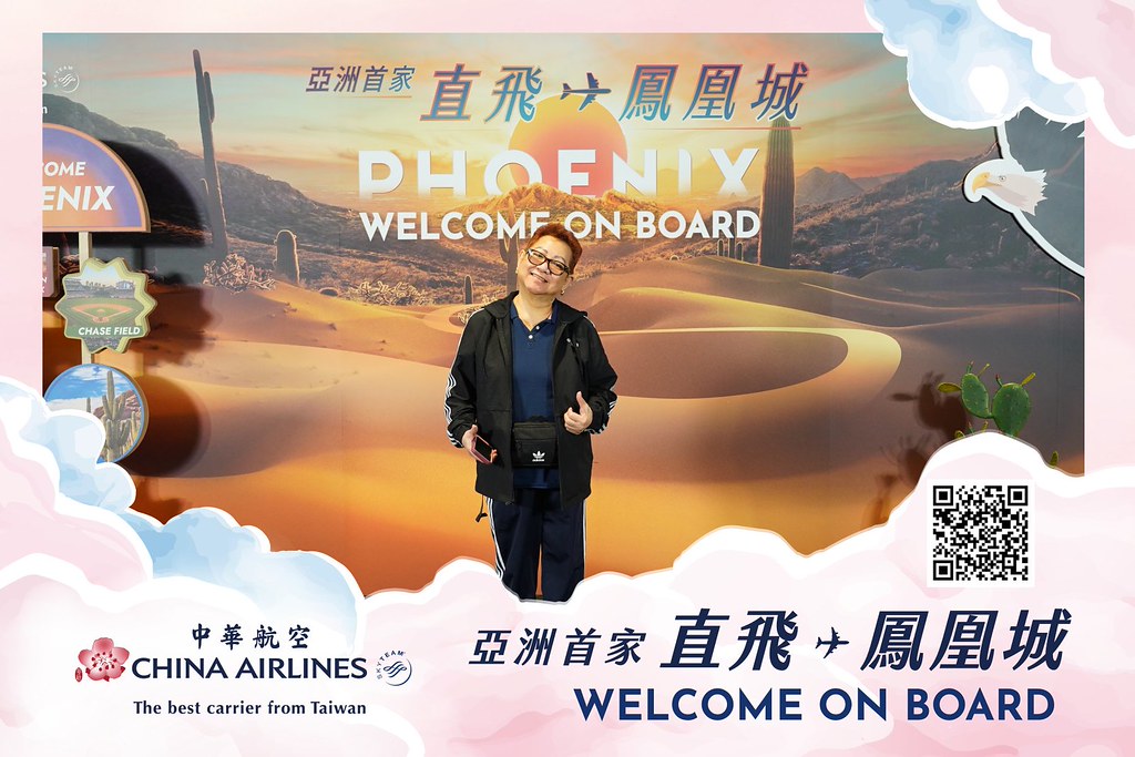 [即拍即印]中華航空首飛鳳凰城啟航儀式-最專業的團隊完成每場完美活動攝影，拍的不只好更要快! #活動拍立得