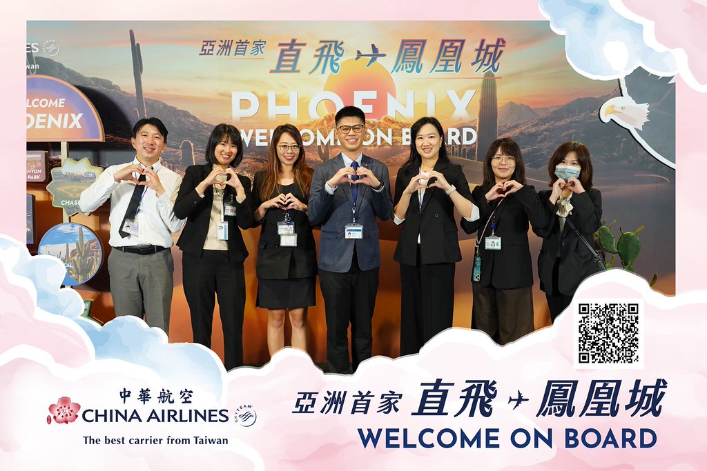 [即拍即印]中華航空首飛鳳凰城啟航儀式-最專業的團隊完成每場完美活動攝影，拍的不只好更要快! #活動拍立得