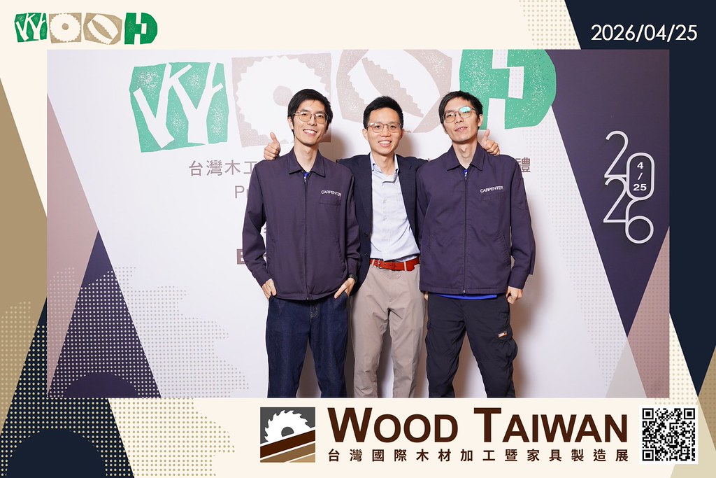 [即拍即印]台灣國際木材加工暨家具製造展-最專業的團隊完成每場完美活動攝影，拍的不只好更要快! #活動拍立得